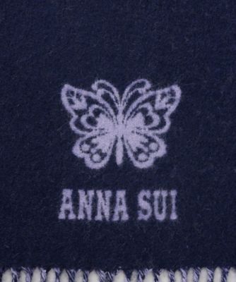 ウールリバーシブルマフラー 2AS 61037 | ANNA SUI (Women